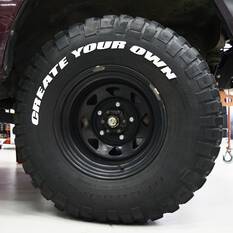 Tire Stickers - Letter N, , scanz_hi-res
