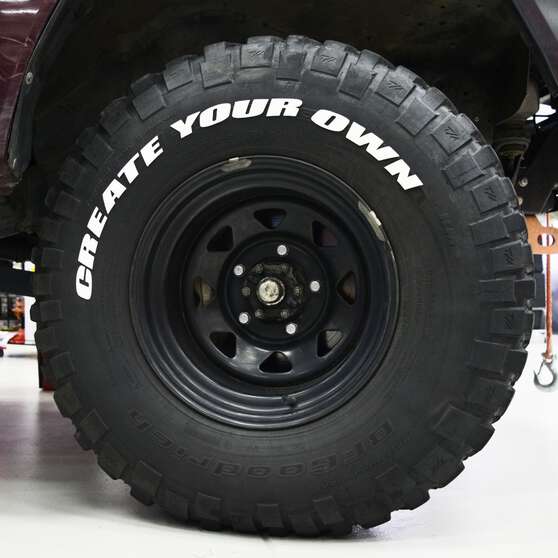Tire Stickers - Letter N, , scanz_hi-res