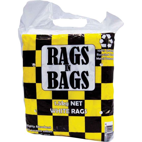 Rags in Bags White Cleaning Cloth 1.5kg, , scanz_hi-res