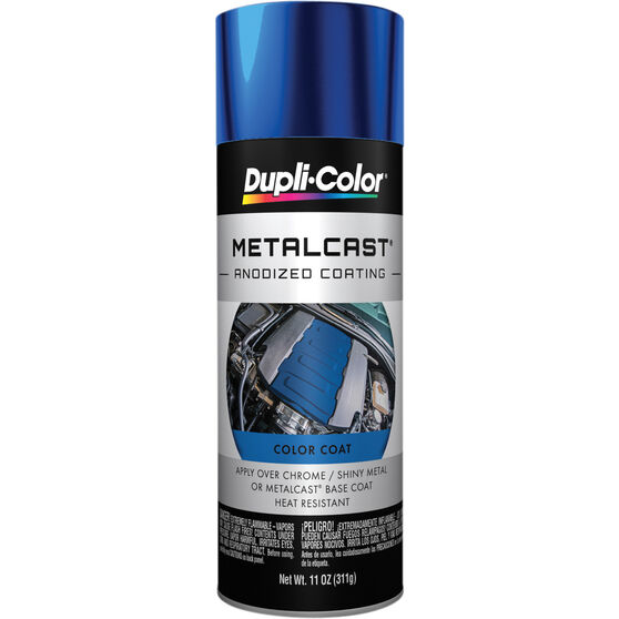 Dupli-Color Metalcast Aerosol Paint Enamel Blue Anodised - 311g, , scanz_hi-res