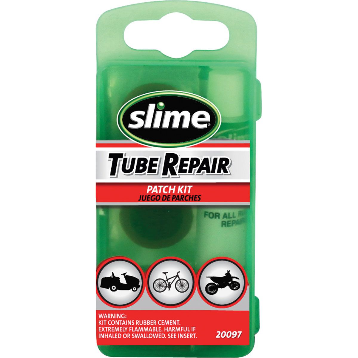 Slime tube patch kit dry time sale