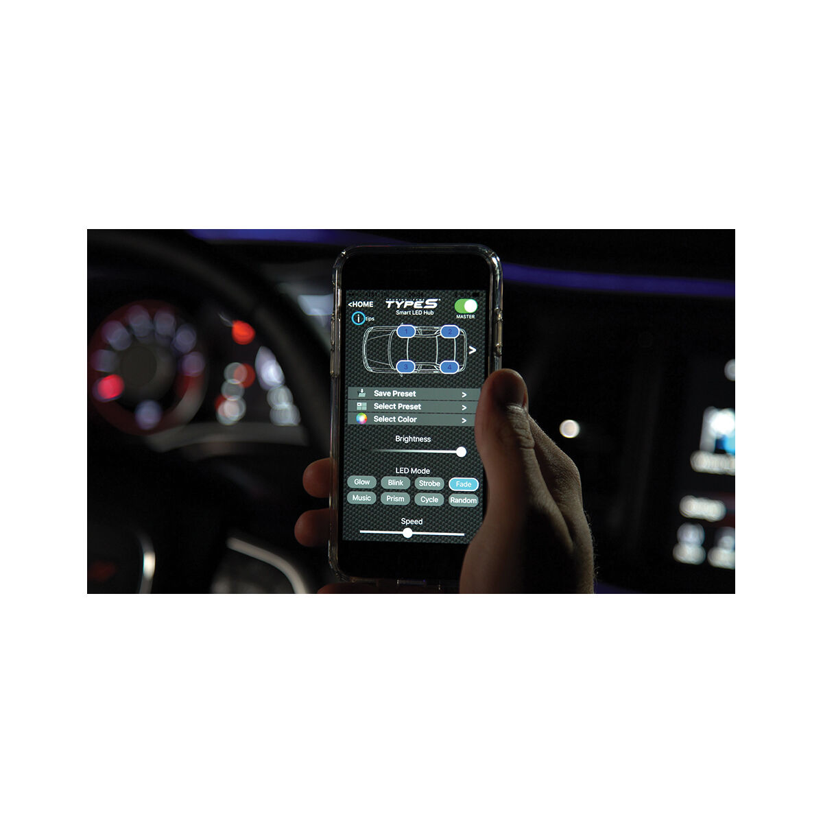 Type S Interior LED 48" Plug & Glow Deluxe Kit, , scanz_hi-res