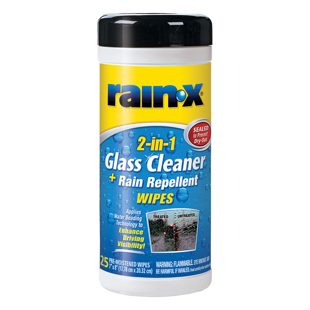 Rainx Glass Treatment Wipes 25 Pack Supercheap Auto New Zealand