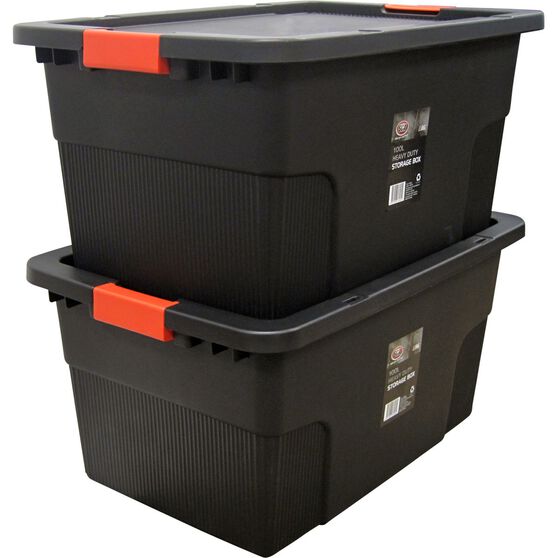 SCA Heavy Duty Storage Box 100 Litre Supercheap Auto New Zealand
