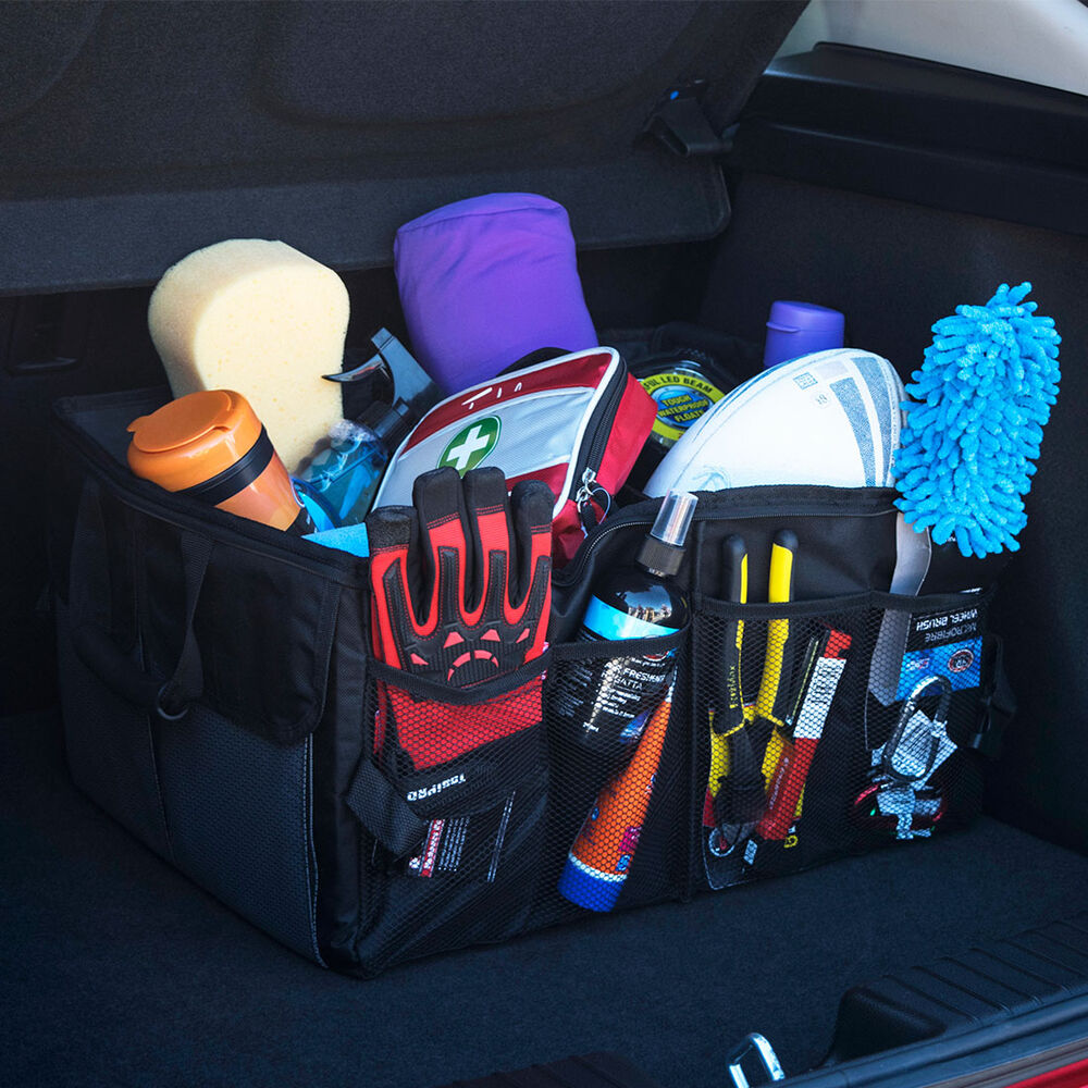 cabin crew organiser double boot black supercheap auto new zealand