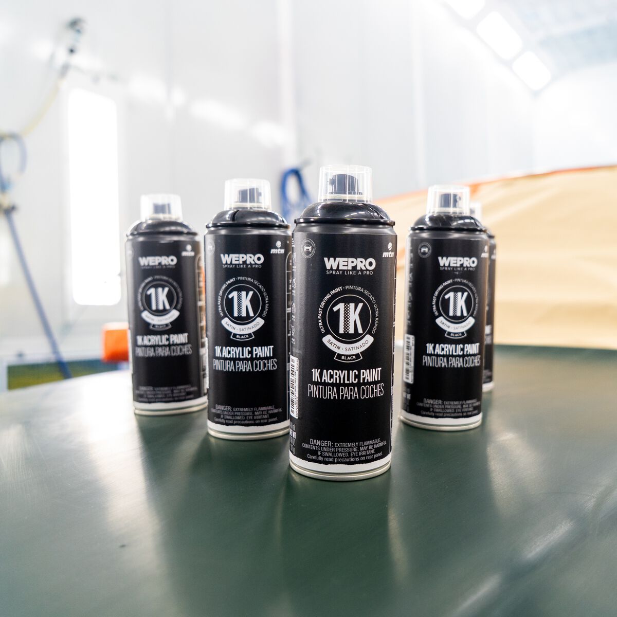 MTN 1K Acrylic Enamel Black Matte 400ml, , scanz_hi-res