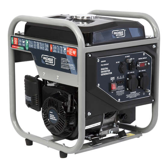 Ridge Ryder 3600W Inverter Generator Open Frame, , scanz_hi-res