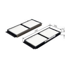 Bosch Standard Particle Cabin Air Filter - M 2209, , scanz_hi-res