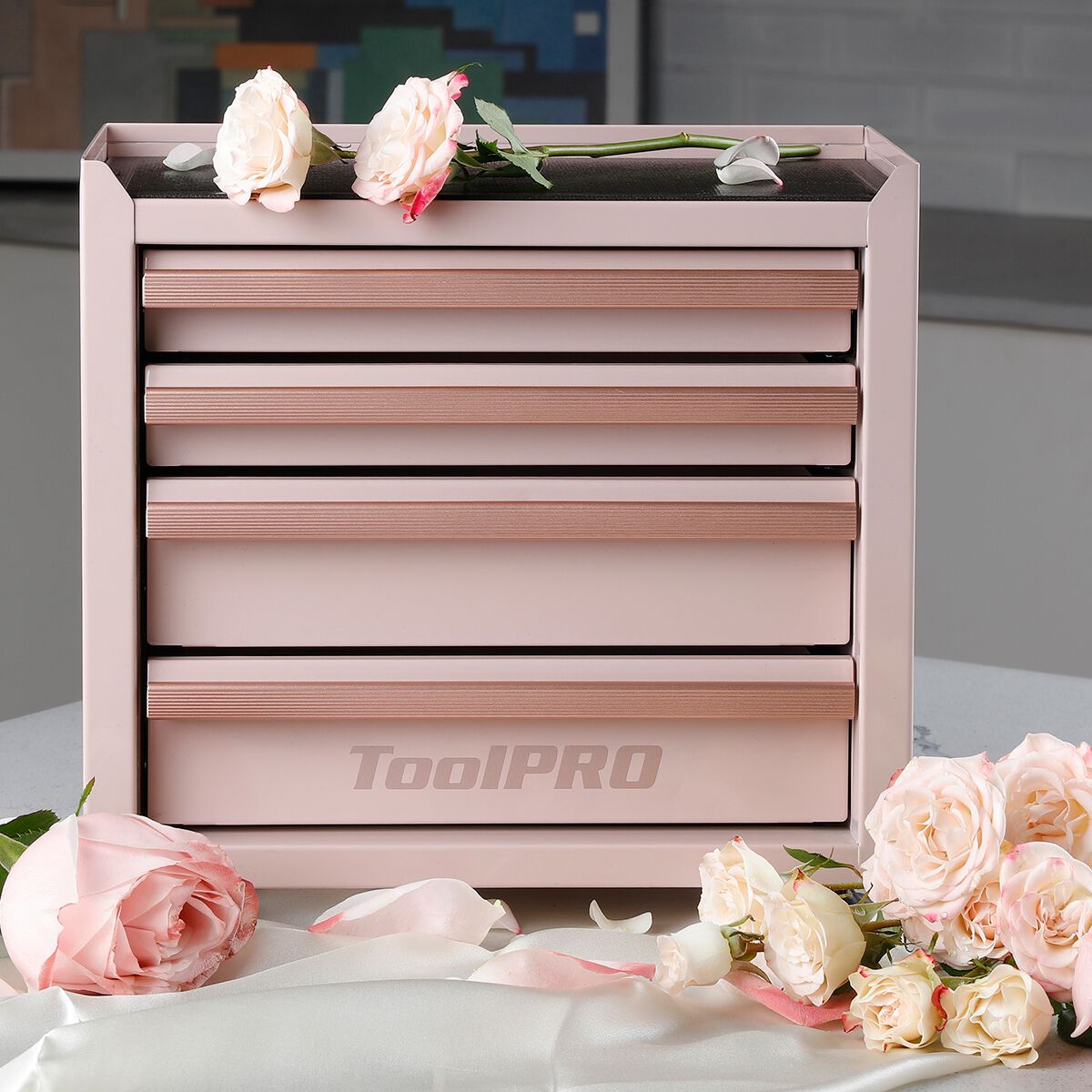 Toolpro Mini Tool Cabinet Soft Pink, , scanz_hi-res