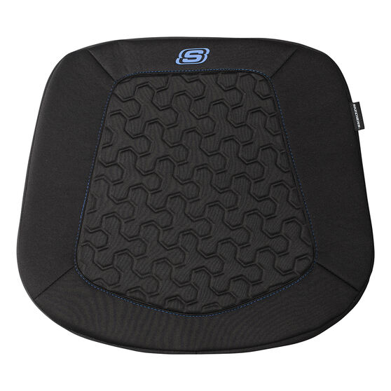 Skechers Gel Memory Foam Seat Cushion Black/Blue