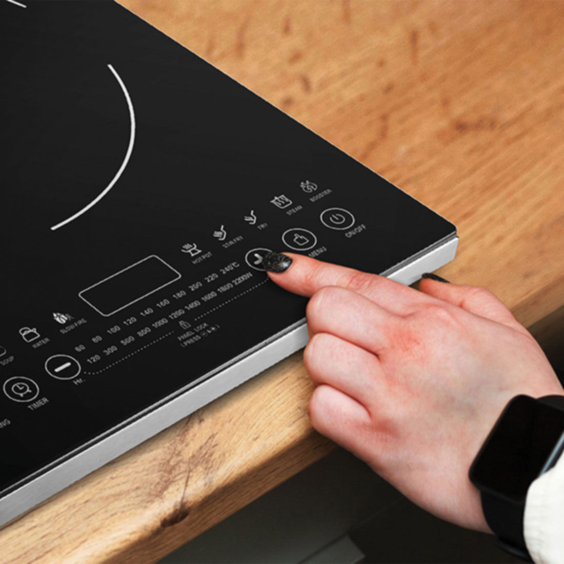 Germanica Ceramic Induction Cooktop, , scanz_hi-res