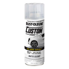 Rust-Oleum Custom Premium Lacquer Paint, Matt Clear - 312g, , scanz_hi-res