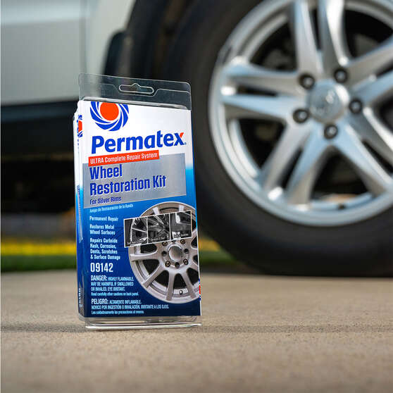 Permatex Wheel Restoration Kit Silver, , scanz_hi-res