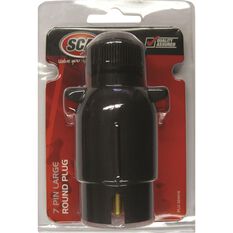 SCA Trailer Plug, Plastic - Large Round, 7 Pin, , scanz_hi-res