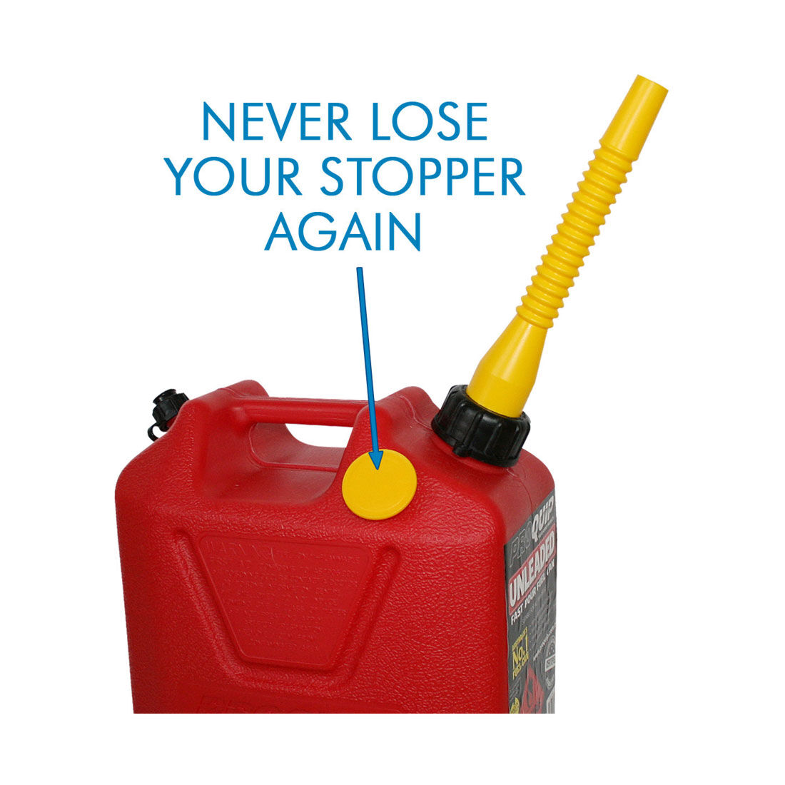 Pro Quip 10L Fuel Plastic Jerry Can, , scanz_hi-res