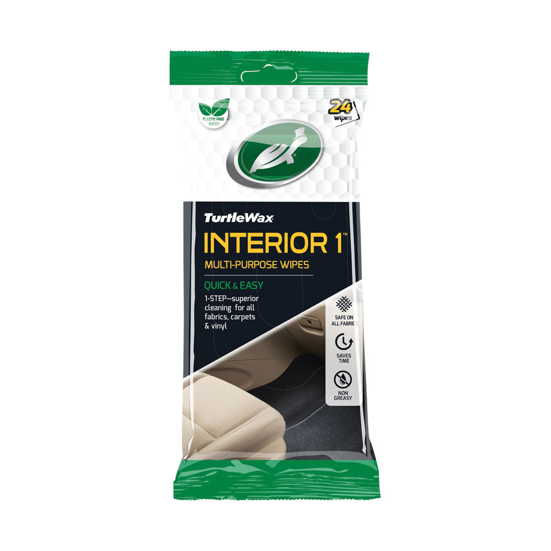 Turtle Wax Interior Wipes 24 Pack, , scanz_hi-res