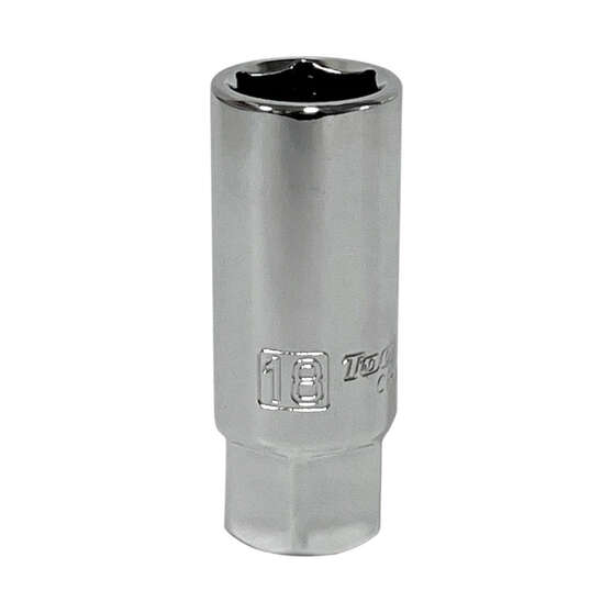 ToolPRO Spark Plug Socket 1/2" Drive 18mm, , scanz_hi-res