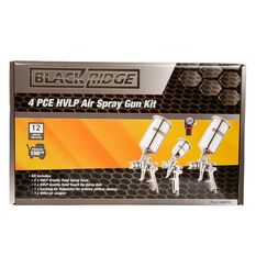 Blackridge Air Spray Gun Kit HVLP 4 Piece, , scanz_hi-res