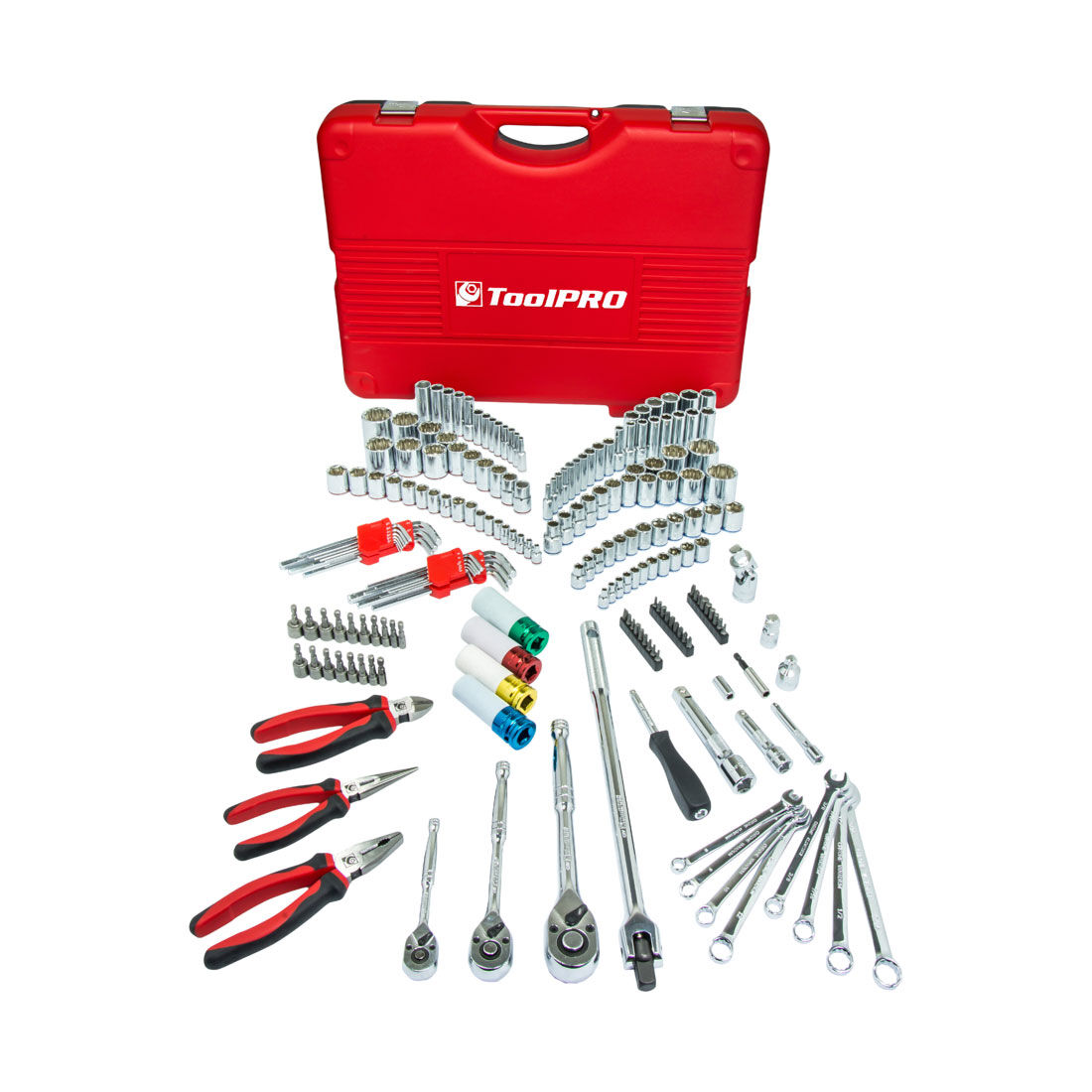 ToolPRO Automotive Tool Kit 198 Piece, , scanz_hi-res