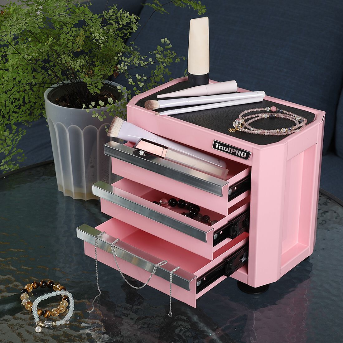ToolPRO Mini Edge Tool Cabinet Pink, , scanz_hi-res