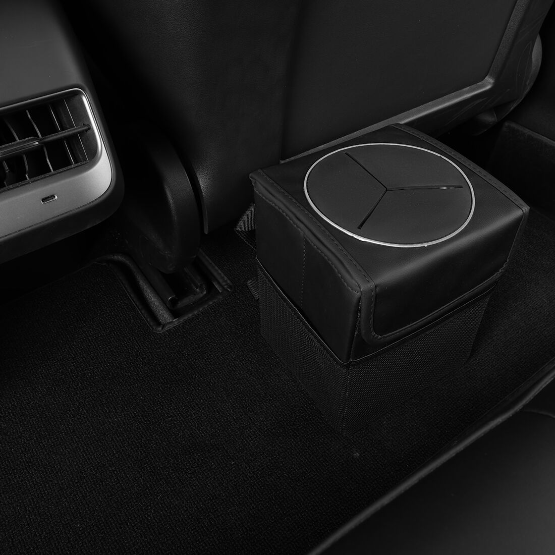 Cabin Crew Trash Bin Leather Look, , scanz_hi-res