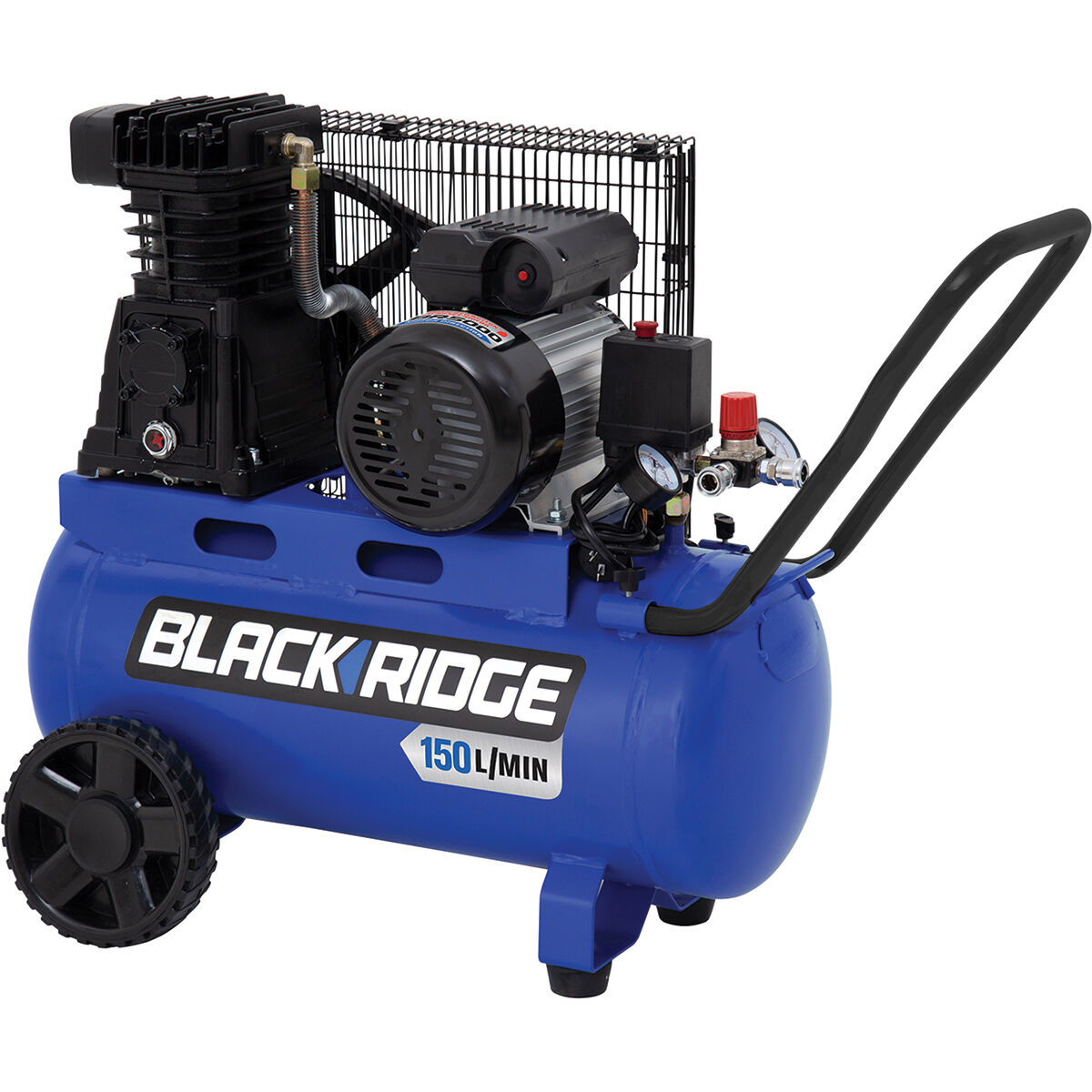 Belt driven store air compressor