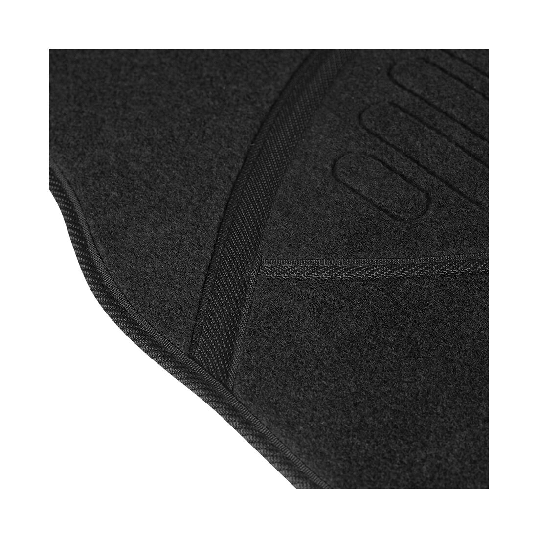 SCA Car Floor Mats Lux Carpet Black Set of 4, , scanz_hi-res