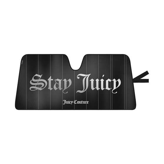 Juicy Couture Stay Juicy Accordion Sun Shade - Black / Silver, , scanz_hi-res