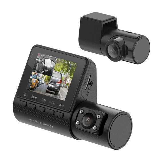 Nanocam+ 1080p FHD Dash Cam with Fatigue Monitor NCP-DVR3CH, , scanz_hi-res