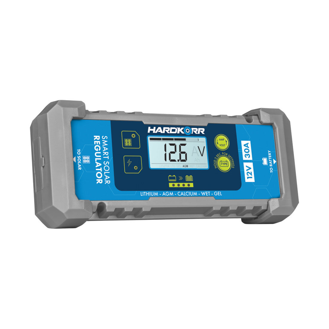Hardkorr 30A 6 Stage PWM Solar Regulator, , scanz_hi-res