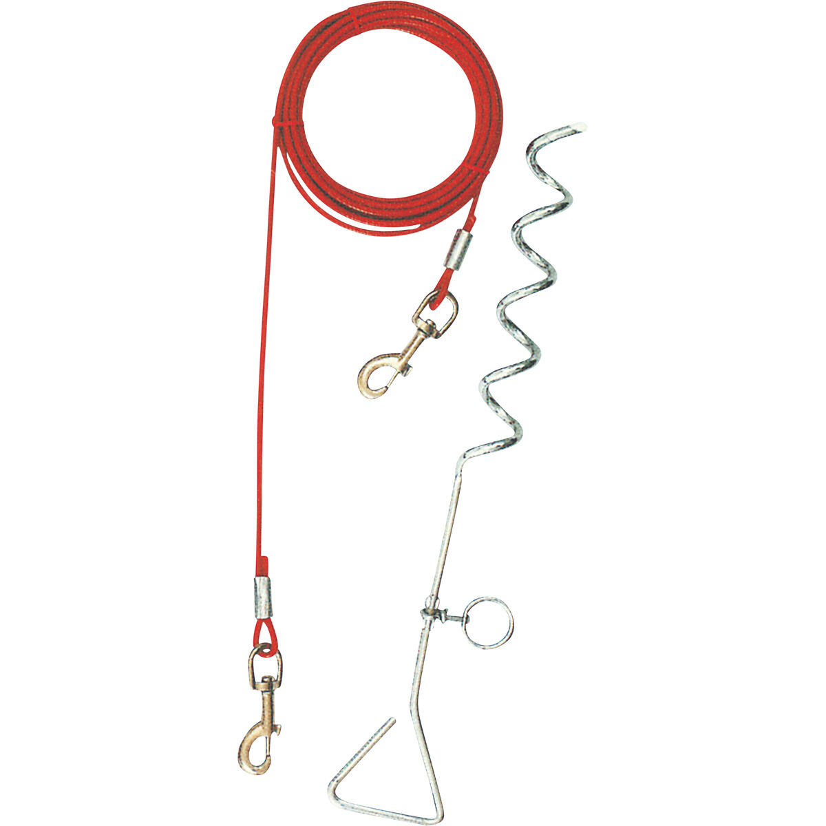 Dog tie out deals cable argos