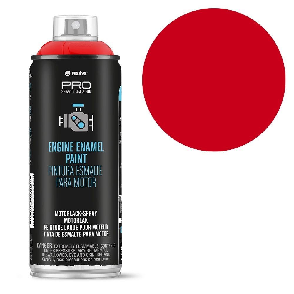 MTN PRO Engine Enamel Red 400ml Spray Paint, , scanz_hi-res