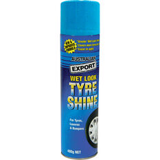Export Wet Look Aerosol Tyre Shine 400g, , scanz_hi-res