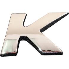 SCA 3D Chrome Badge Letter K, , scanz_hi-res