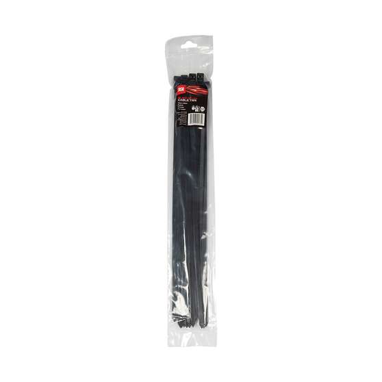 SCA Cable Ties 9.0mm X 430mm, Pack of 25, Black, , scanz_hi-res
