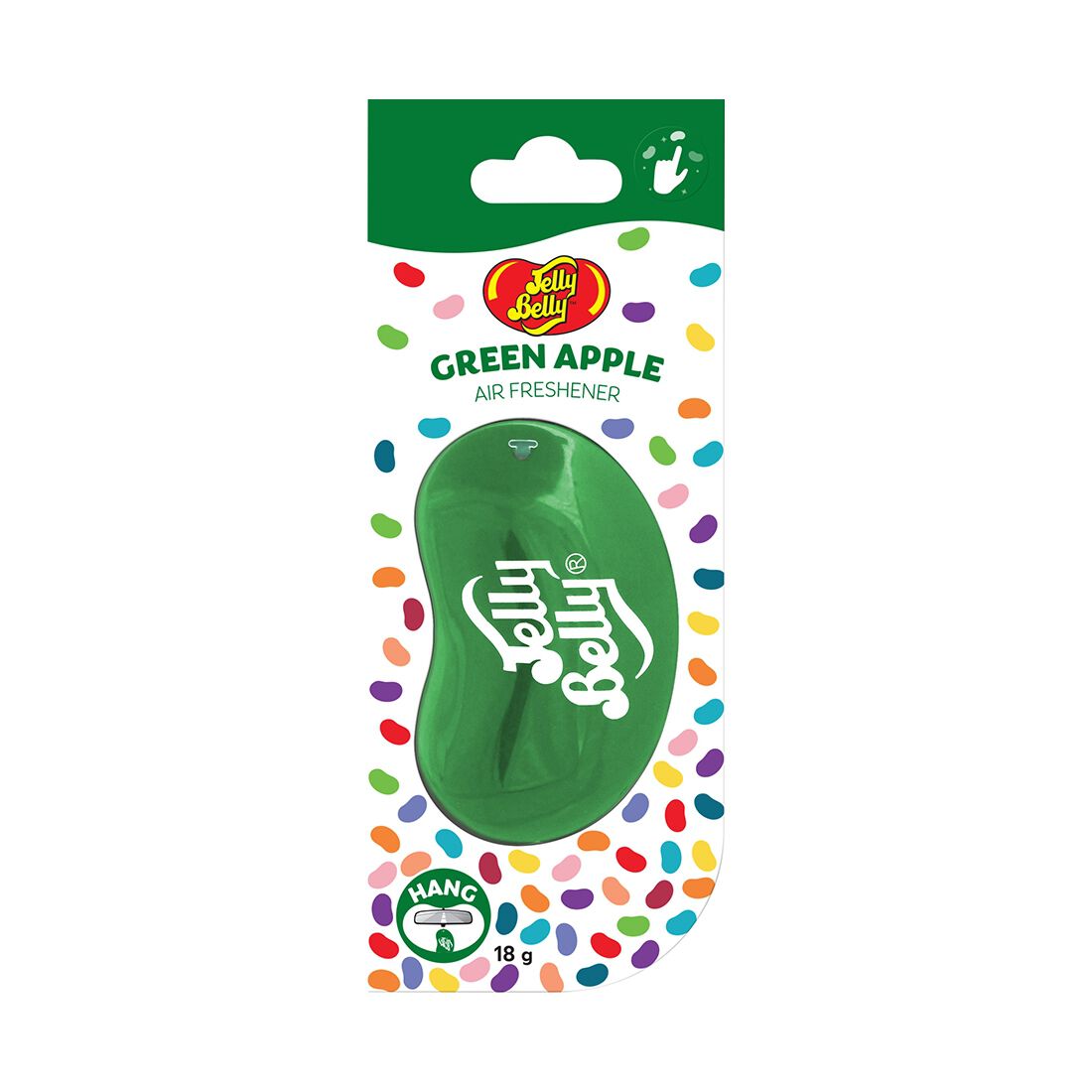 Jelly Belly 3D Air Freshener - Green Apple, , scanz_hi-res
