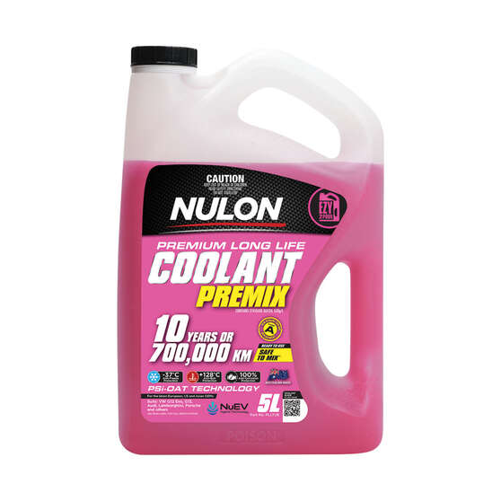 Nulon Pink Anti-Freeze / Anti-Boil Premix Coolant - 5 Litres, , scanz_hi-res