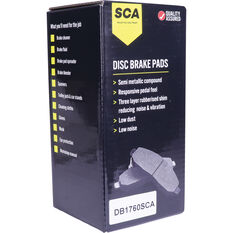 SCA Disc Brake Pads DB1760SCA, , scanz_hi-res