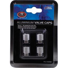 SCA Valve Cap Set - Aluminium, , scanz_hi-res