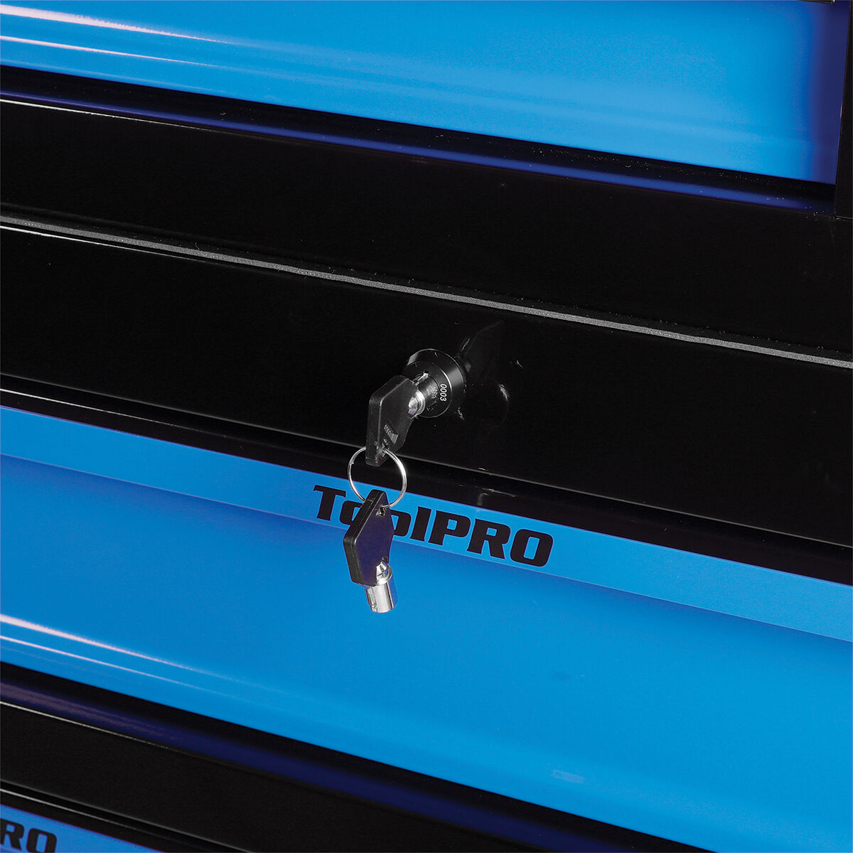 ToolPRO Neon Tool Cabinet Blue 6 Drawer 42 Inch, , scanz_hi-res