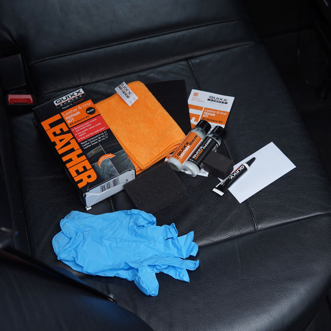 QUIXX Leather & Vinyl Repair Kit - Black, , scanz_hi-res