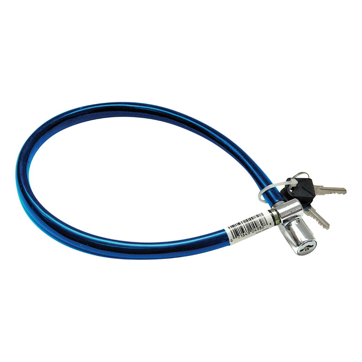 Master Lock Cable Bike Lock Keyed 55cm, , scanz_hi-res