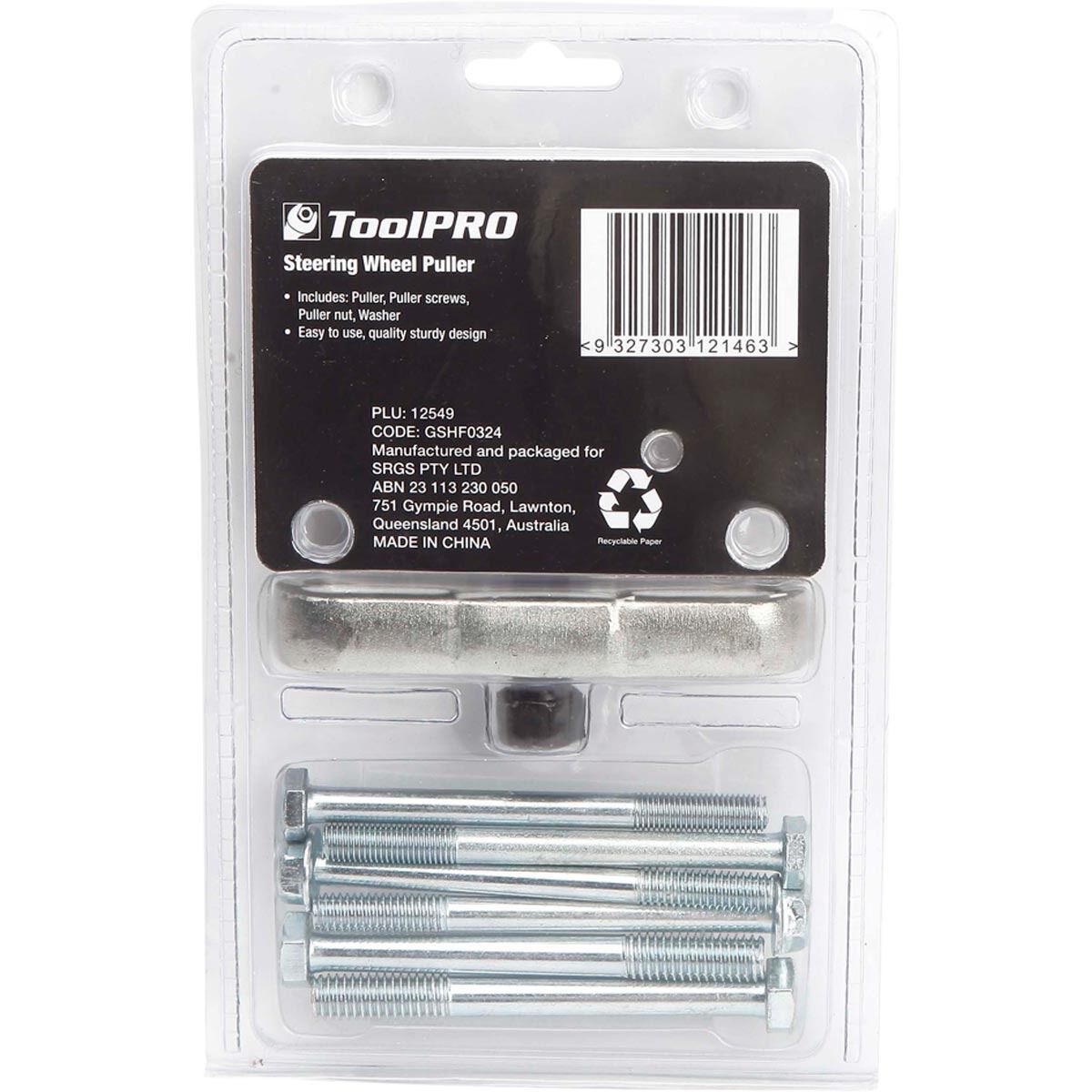 ToolPRO Steering Wheel Puller, , scanz_hi-res
