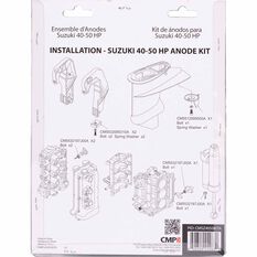 Martyr Alloy Outboard Anode Kit - CMSZ4050KITA, , scanz_hi-res