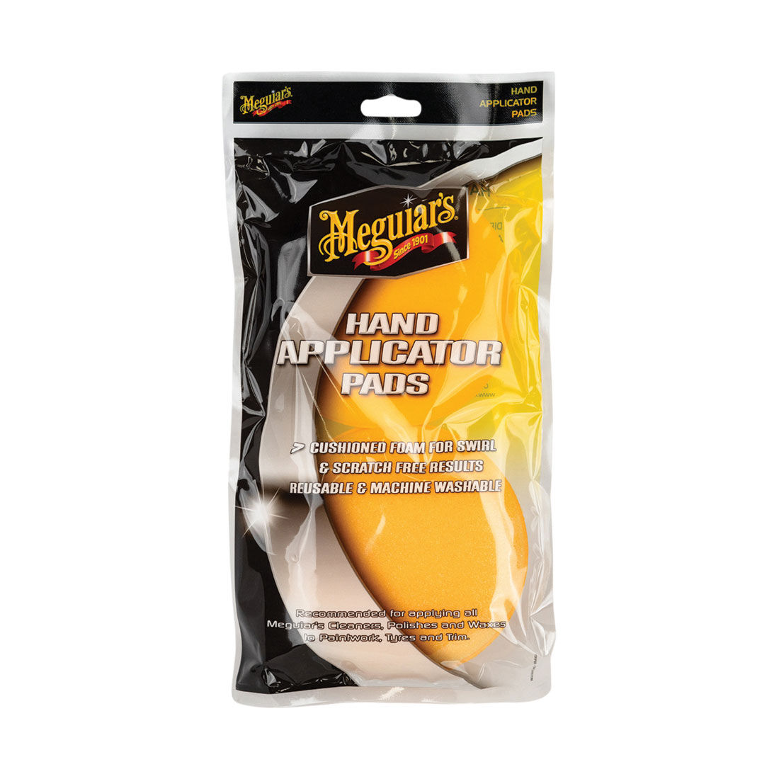 Meguiar's Foam Applicator Pads 2 Pack, , scanz_hi-res