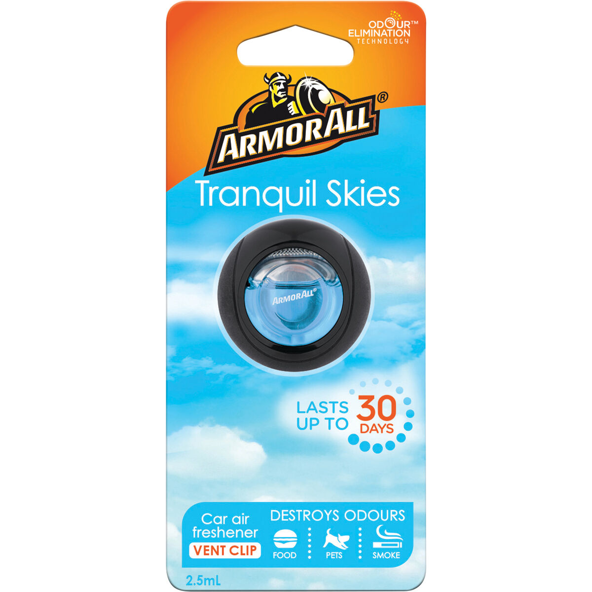 Armor All Vent Air Freshener Tranquil Skies 2.5mL, , scanz_hi-res