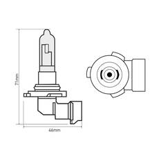 SCA Headlight Globe - HB3 12V 60W, , scanz_hi-res