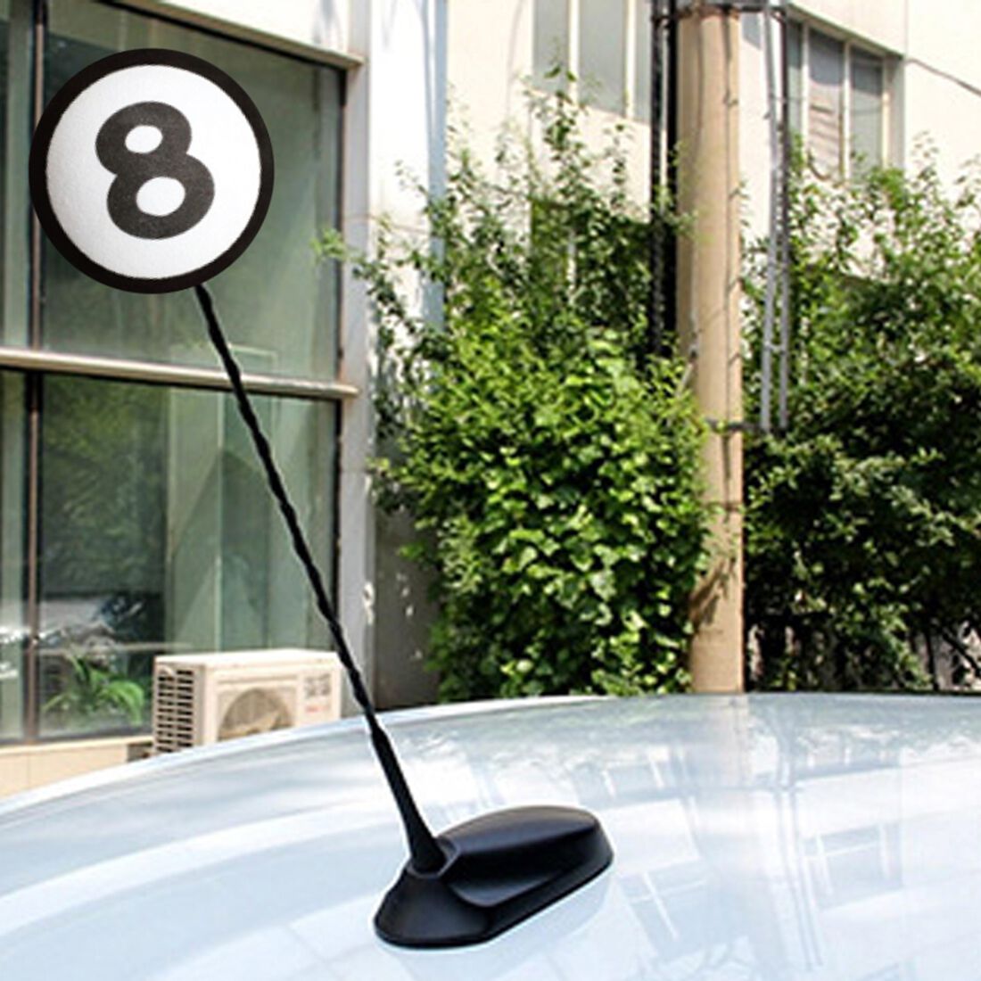 Antenna Topper Black Eight Ball, , scanz_hi-res