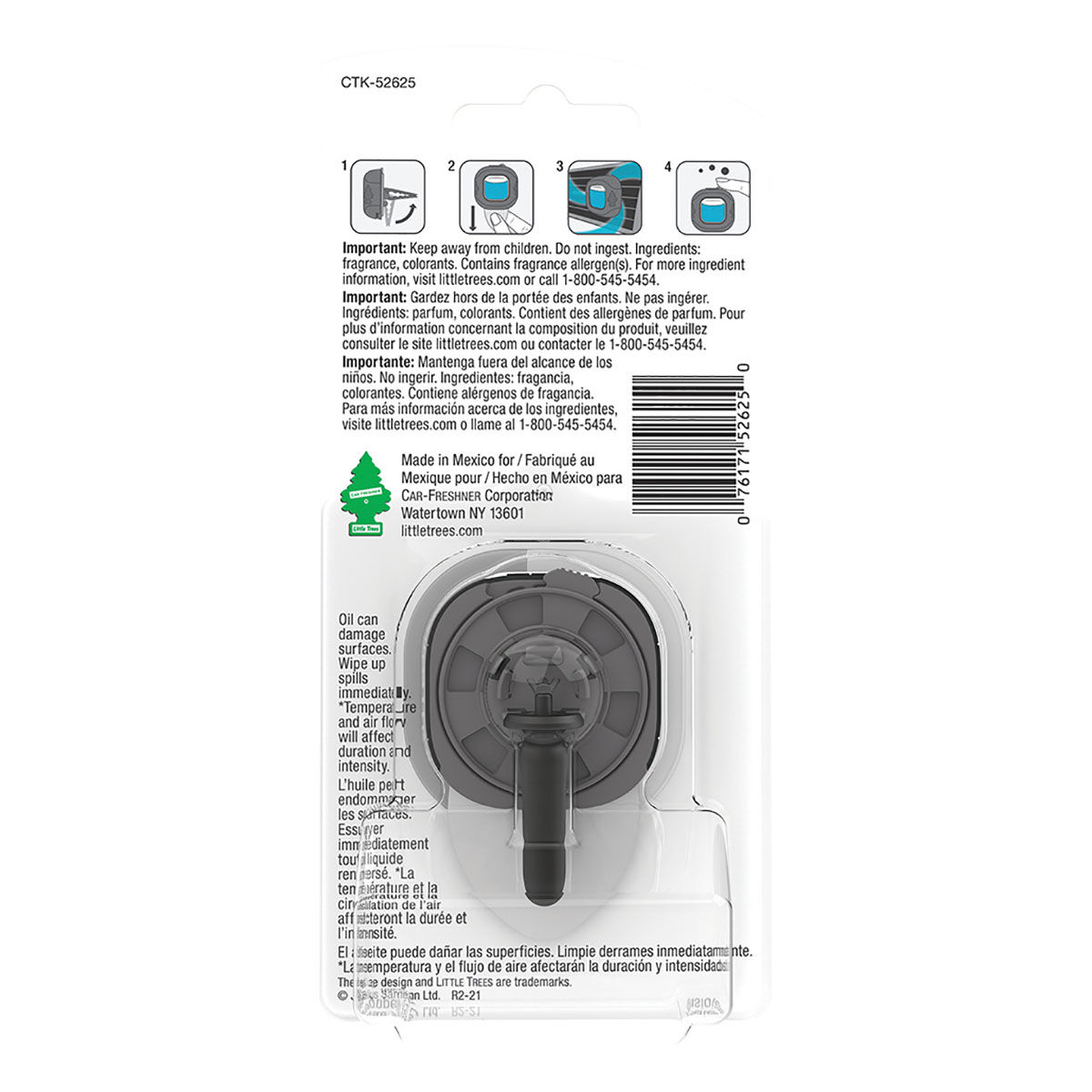 Little Trees Vent Air Freshener - Carabean Collada, 3mL, , scanz_hi-res