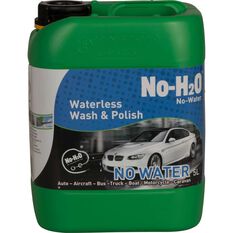 No-H2O Waterless Wash and Polish - 5 Litre, , scanz_hi-res